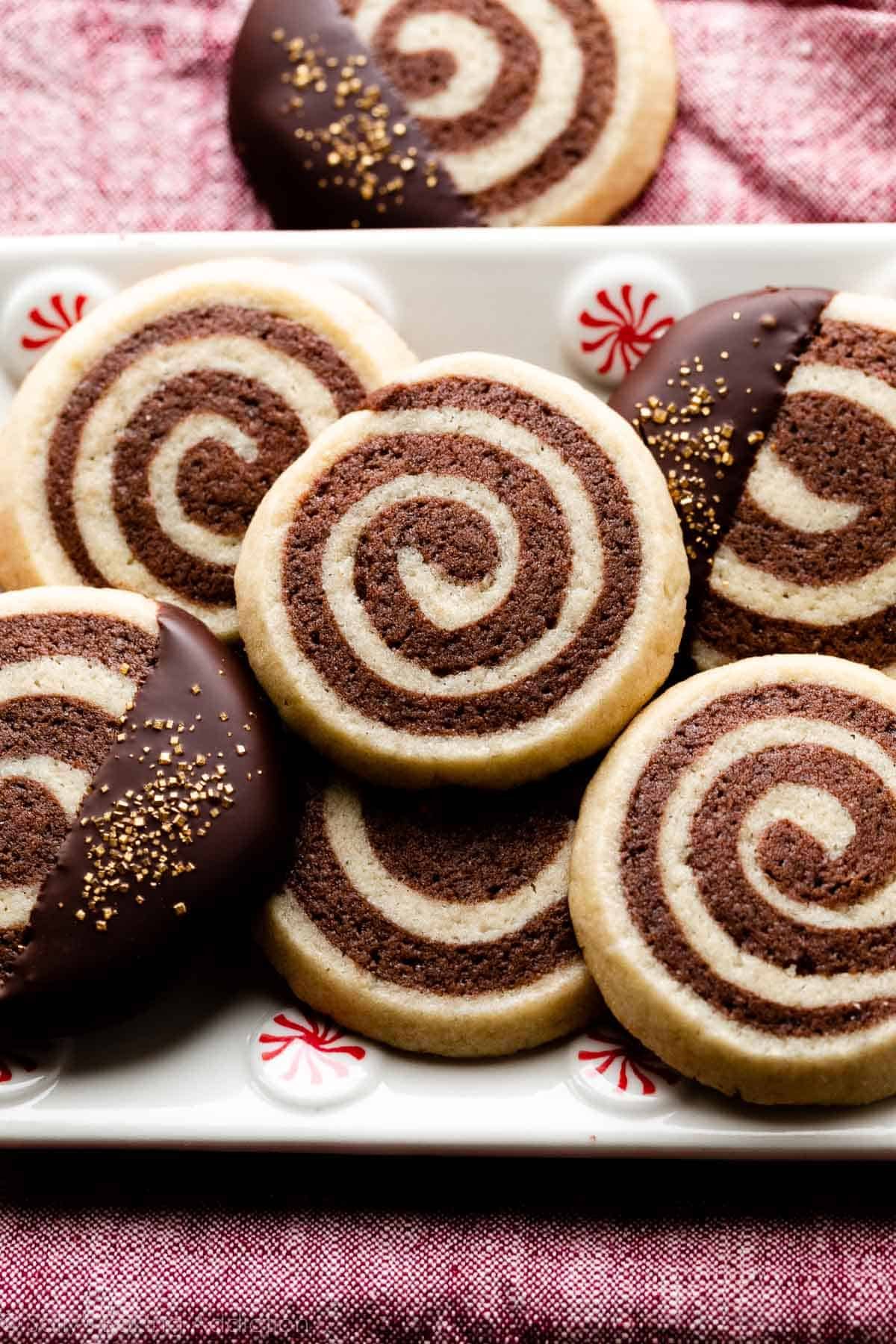 Easy Chocolate Vanilla Pinwheel Cookies: Perfect Swirl Recipe